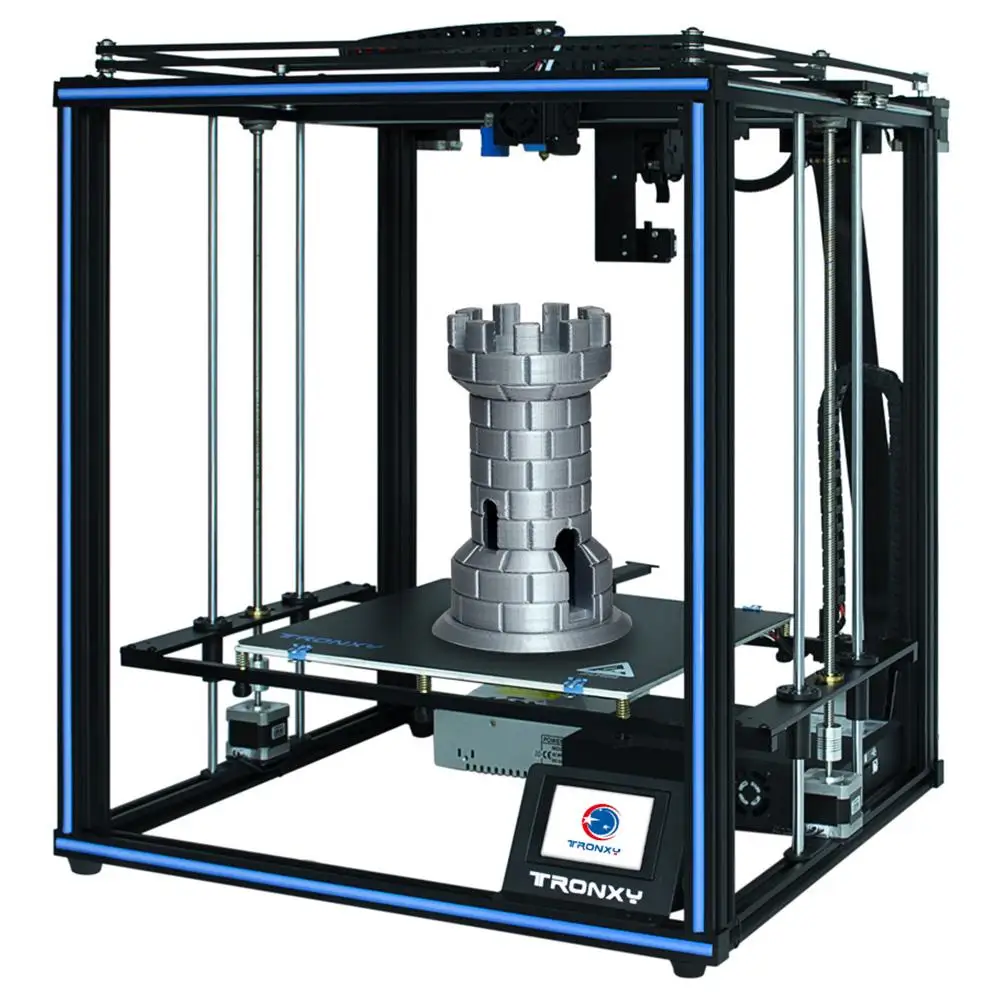 TRONXY X5SA PRO 3d принтер направляющая версия 330*330*400 мм двойной Z оси принтеры машины ультра-тихий драйвер TITAN