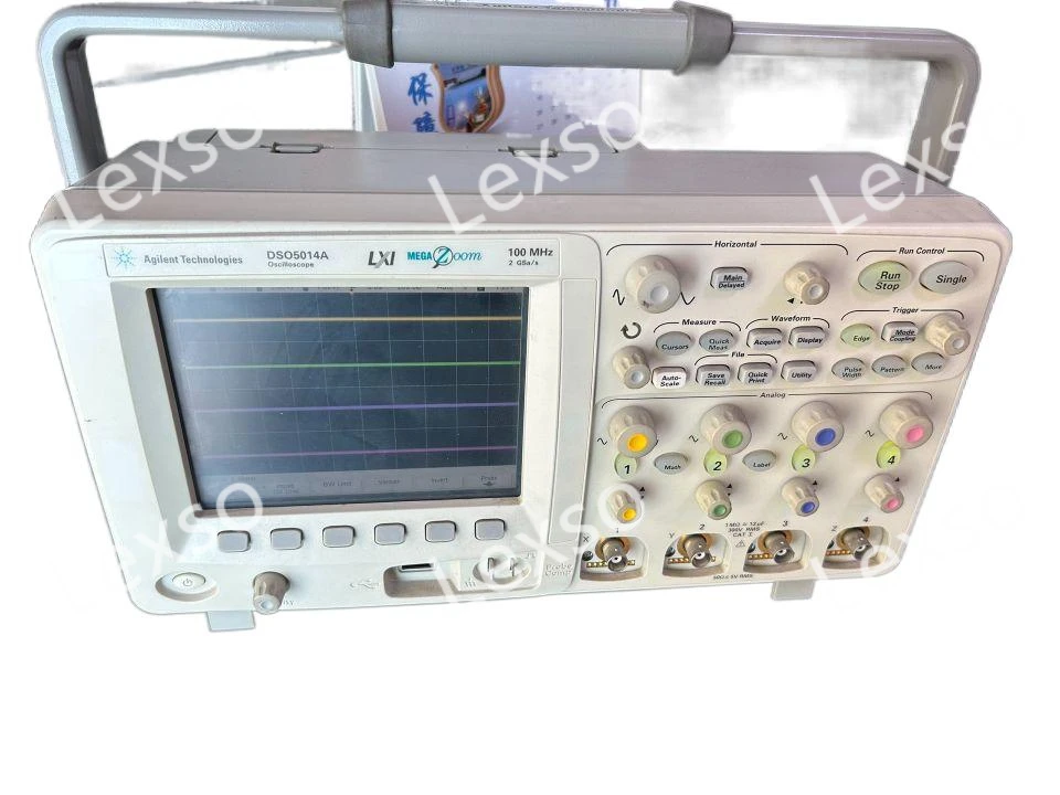 Используется HP Agilent Keysight DSO5014A 100MH 4Ch осциллограф