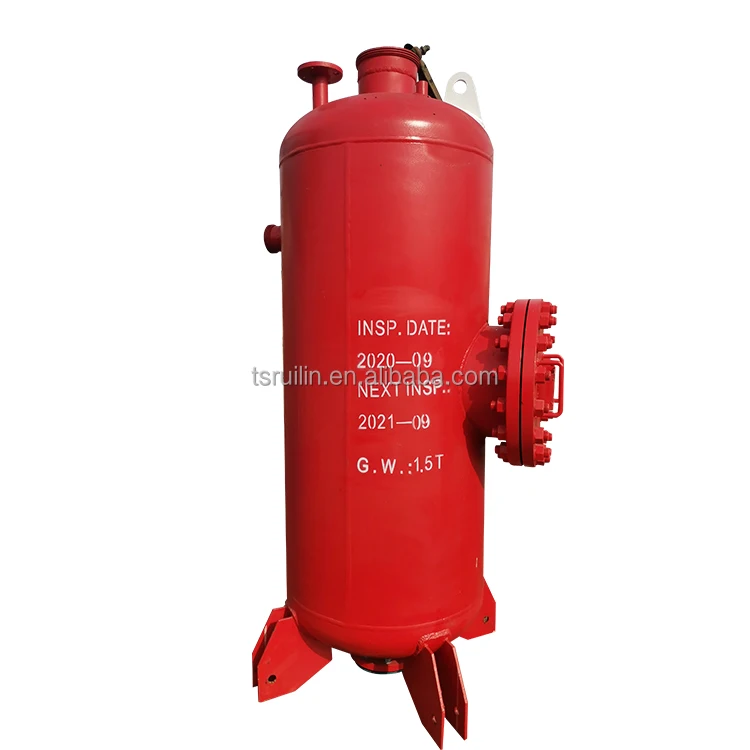 Oil rig flushing equipment