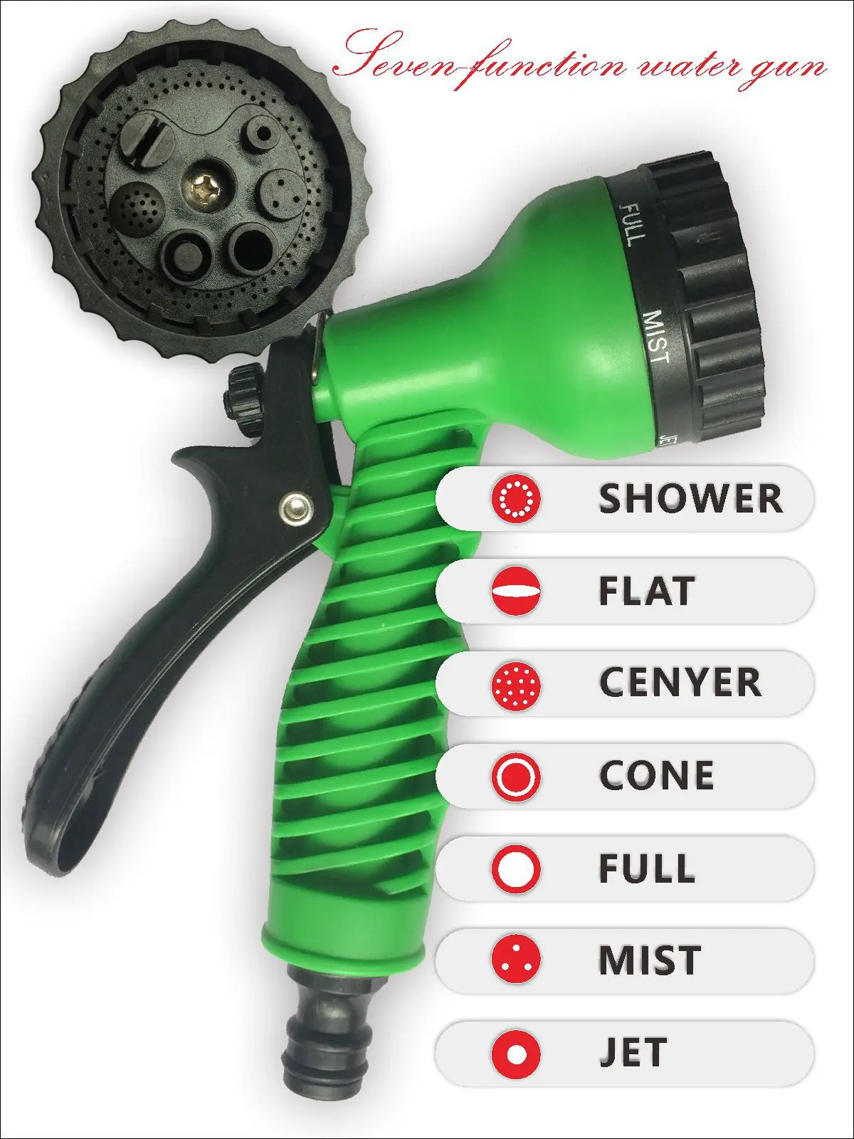 Cross Border Garden Hose Magic Retractable hose set High pressure car wash gun Water garden hose