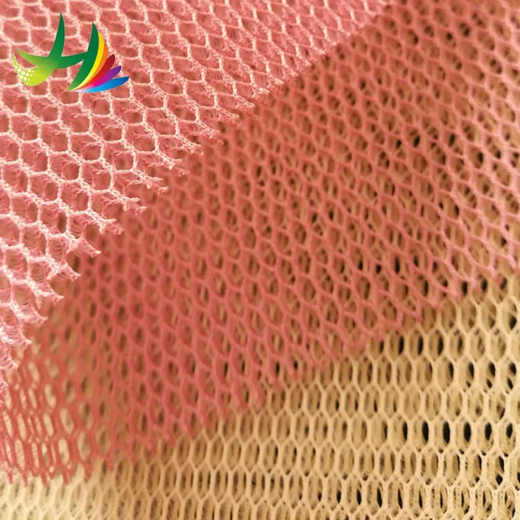 Commercial Recycled Polyester Honeycomb 3D Air Spacer Sandwich Mesh Fabric For Clothes