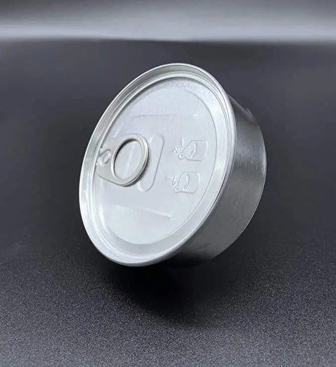 Custom 100ml Tin Can Press It in Tin Cali Stickers 3.5g Self Sealing Metal Tin Cans with Lids
