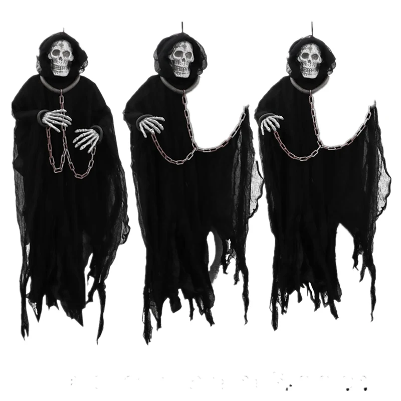 Horror Ghost Set Props for Men Women Cosplay Party Halloween Terrifying atmosphere scene Decoration Room Escape Game