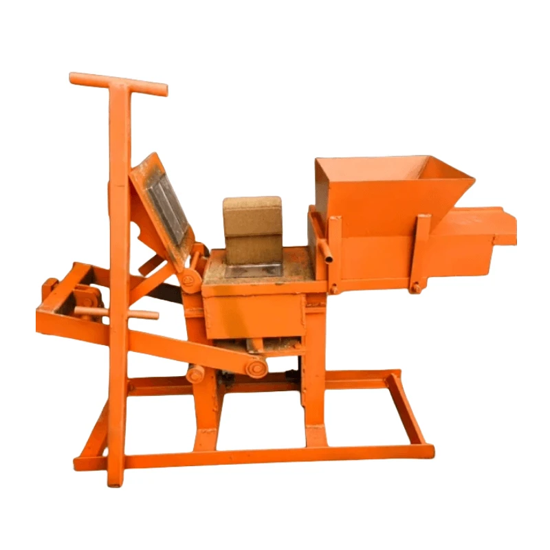 Block Moulds Interlocking Clay Soil Interlocking Brick Block Making Machine