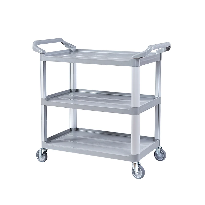 Wholesale 3 Tiers Restaurant Utility Cart Food Trolley Cart Service Cart