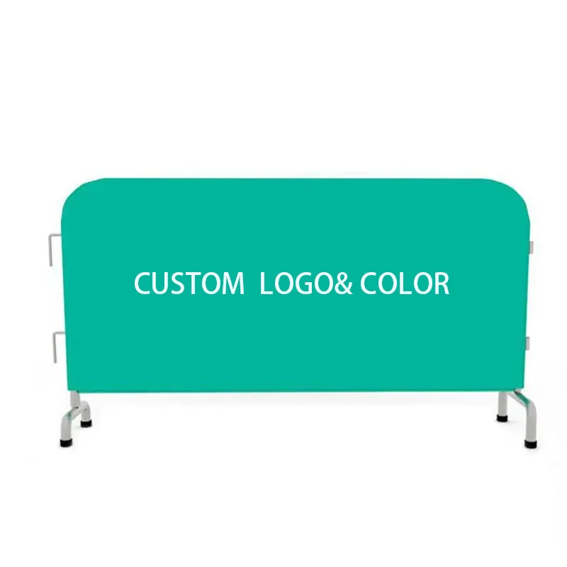 Road Advertising mesh Fencing Signs Steel Crowd Control Barrier Barricade Banner Covers