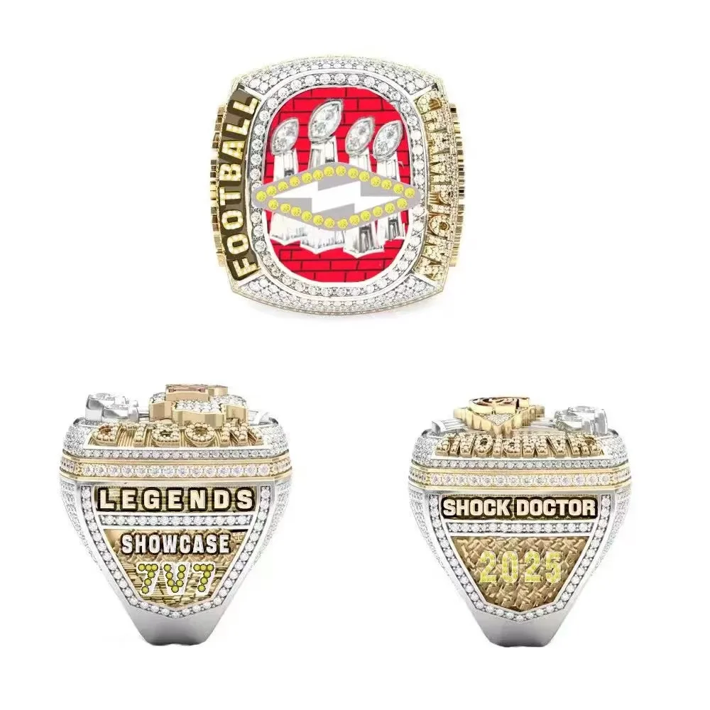 Professional Manufacturer Low Price Softball Championship Rings