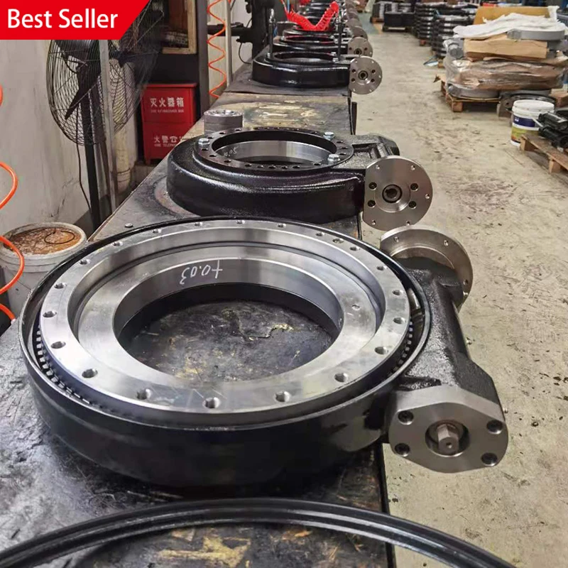 enclosed slewing drive se17 with dc slew drive for solar tracking system