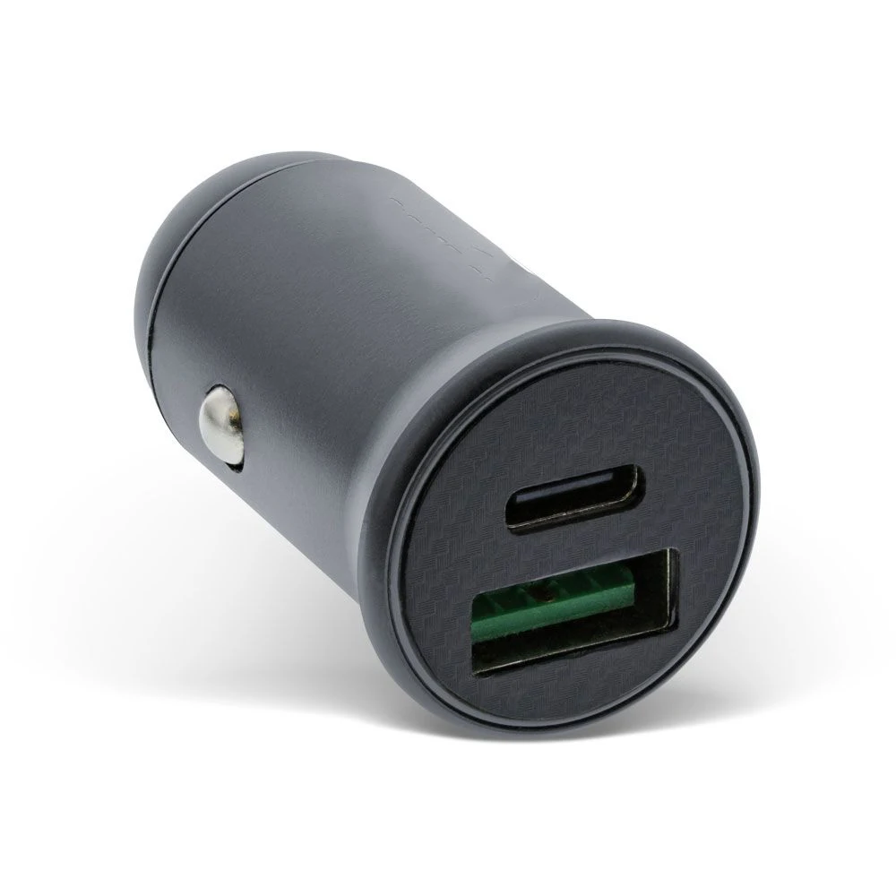 Mini Car Charger Smallest 3A All Metal USB 2 Ports Fast Charge Car Charger Adapter