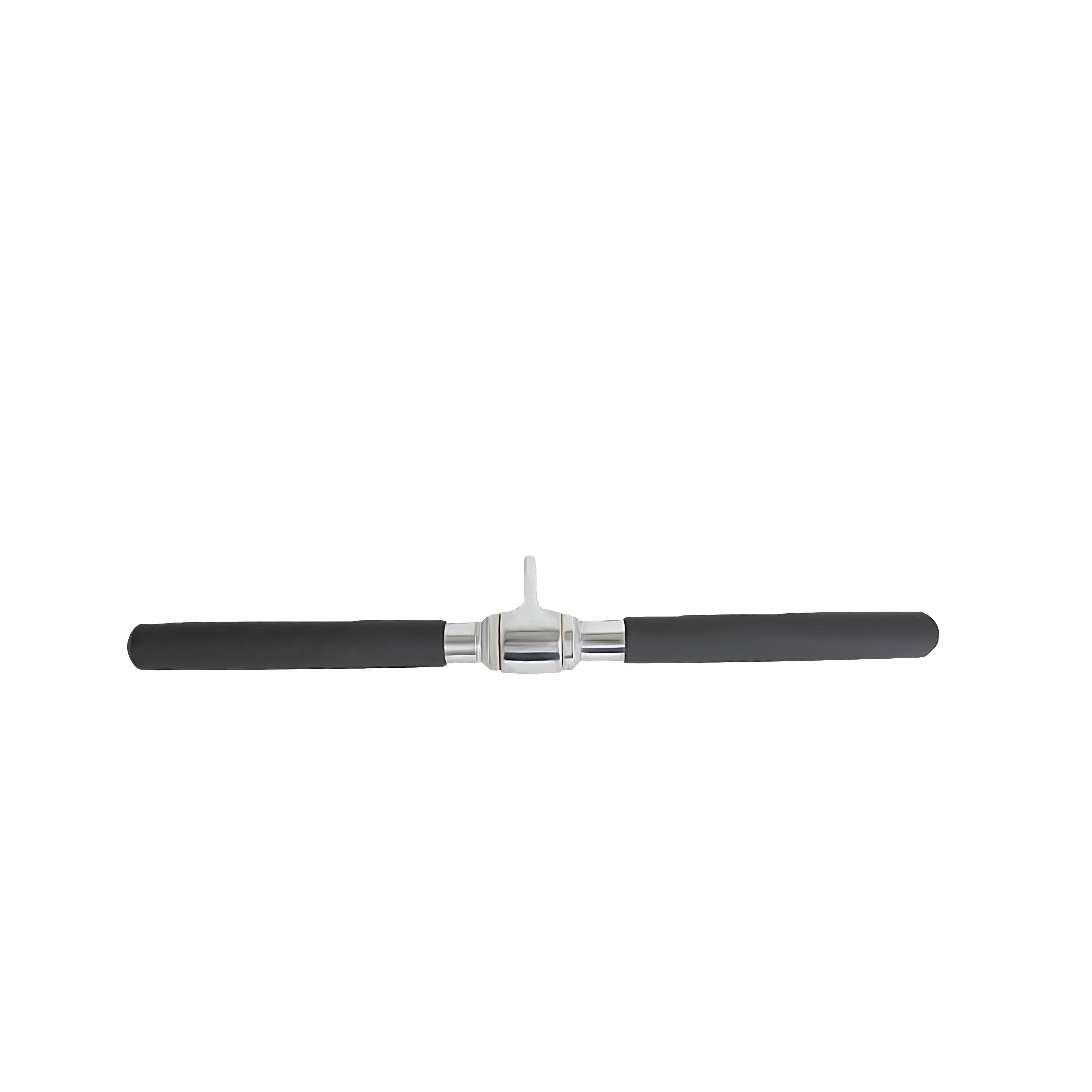Gym Fitness Equipment Stainless Steel Grip Bicep Press Wide Grip Cable Attachments Lat Pull Down Bar