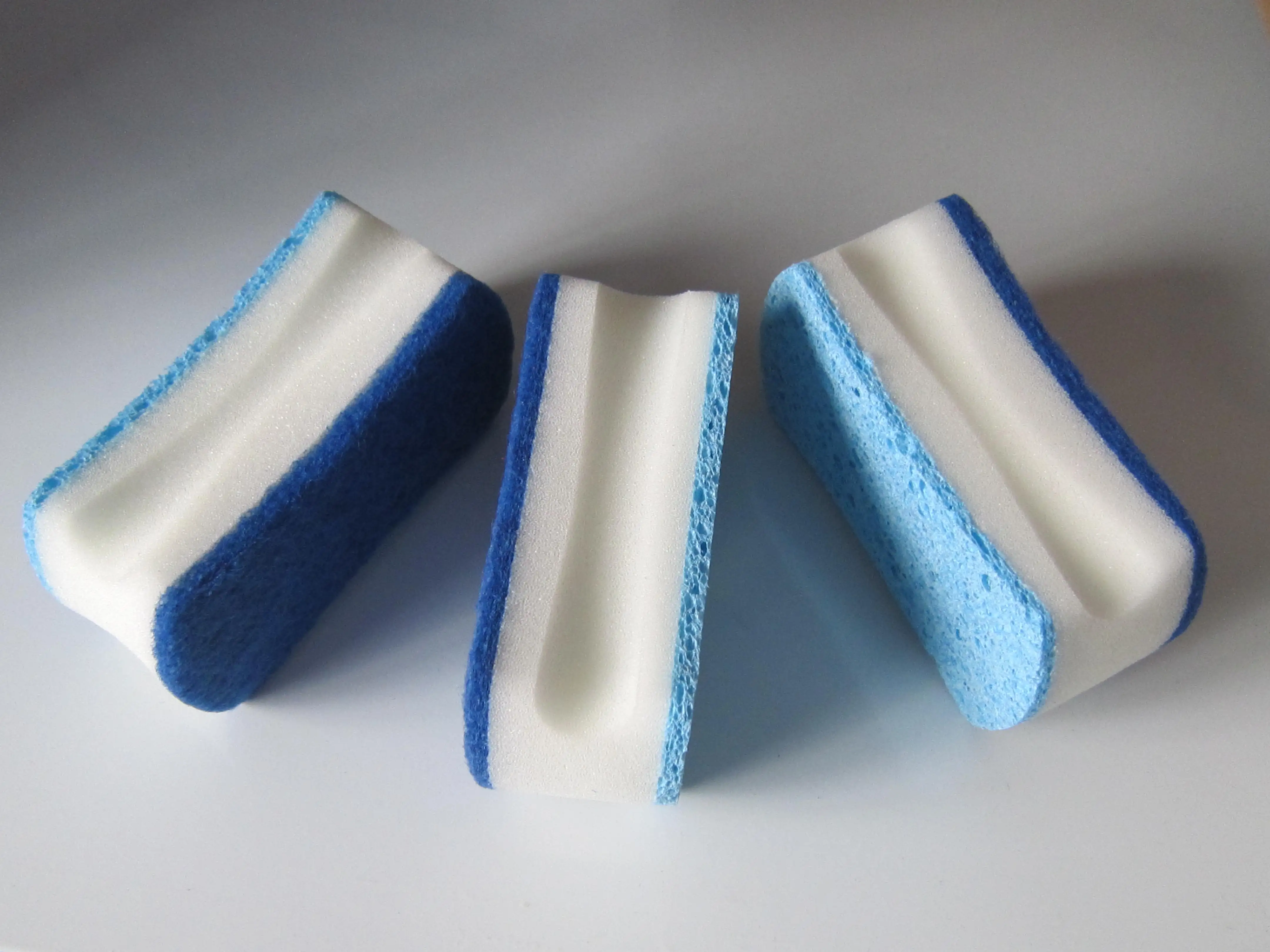 cleaning sponge kitchen household non-stick pan cloth dish washing 3layers cleaning tools_6