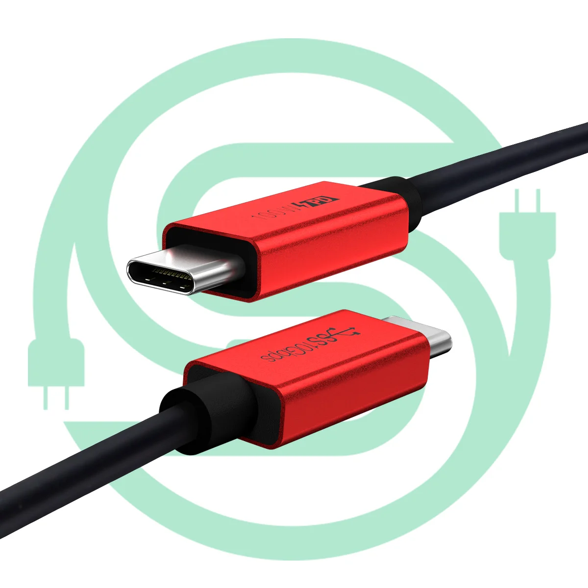 Wire wholesale ,5A 20V 100W USB Type-C 3.1 Charging and Data Sync Cable Fit Mobilephone Laptop