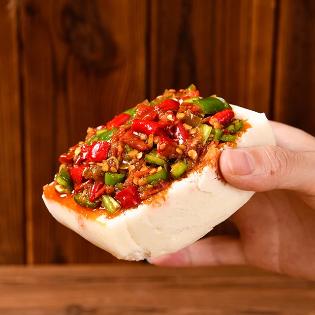 Color Chili Sauce Authentic Sichuan Flavor Suitable for Dishes Steamed And Stir-fryed Pepper Paste food condiments