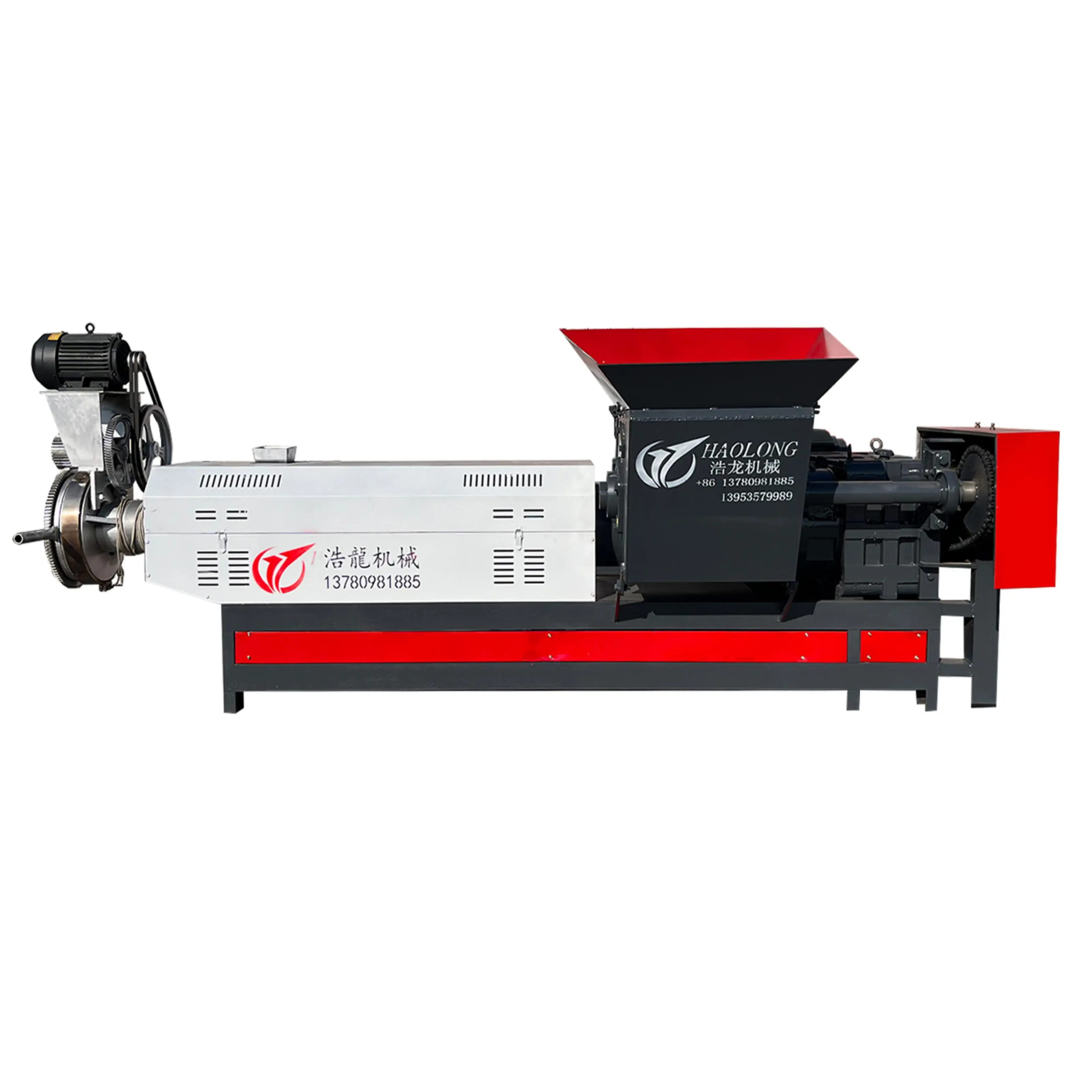 New PE & PP Plastic Recycling Machine with Core Components-Motor Gear Gearbox