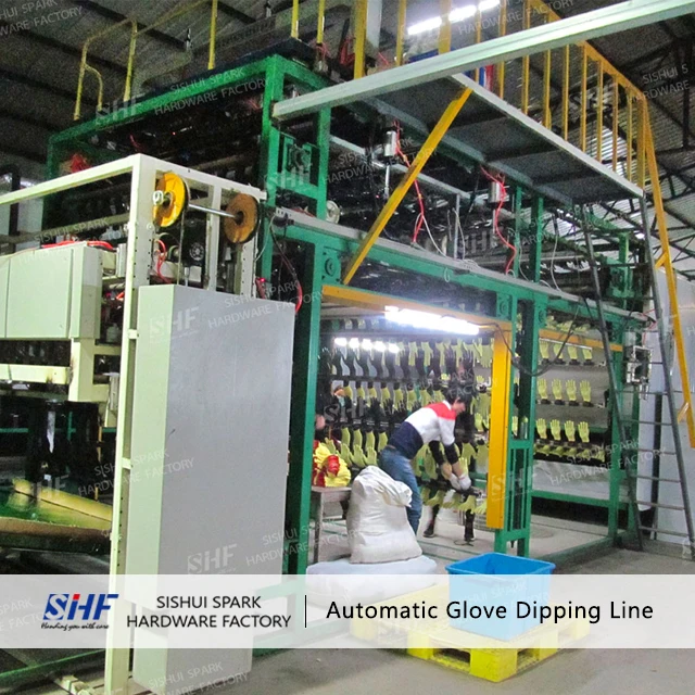 
NBR/NR Wrinkle glove dipping production line/Nitrile glove machine 