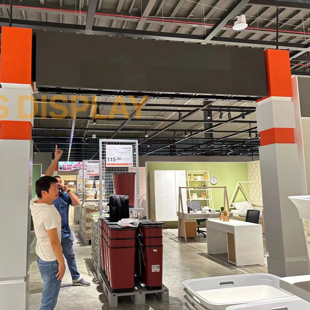 ShenZhen MDS цифровые вывески и дисплеи большие видеостены для внутреннего переднего обслуживания внутренний светодиодный дисплей розничной торговли