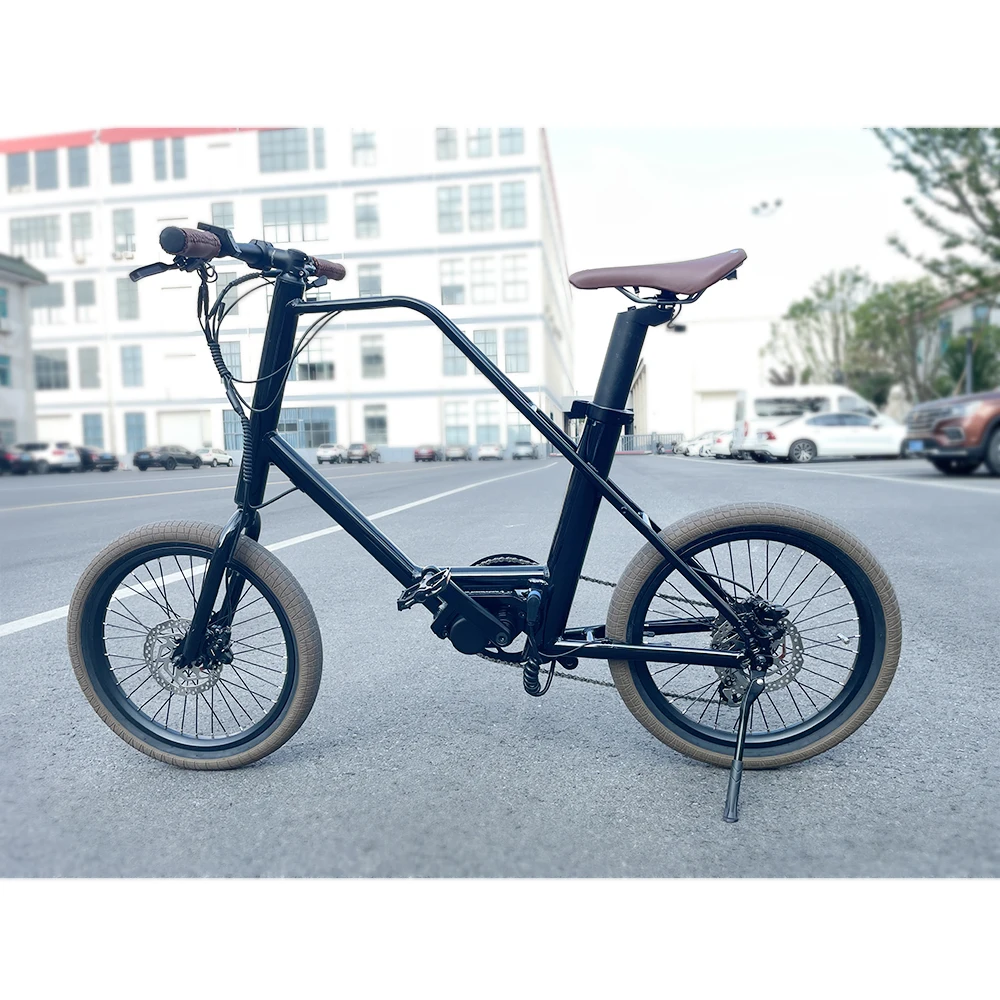 Hottech Woman 20Inch 250W mid drive motor Electric Bike  Electric City Bike Popular Lady Ebike