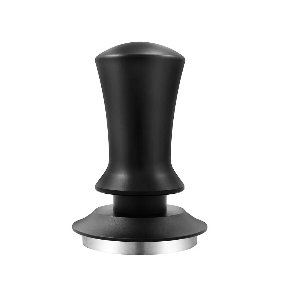Cafe Accessories Coffee Tamper Coffee Distributor Adjustable Depth Stainless Steel 51MM 53MM 58MM Black Silver Gold Customize