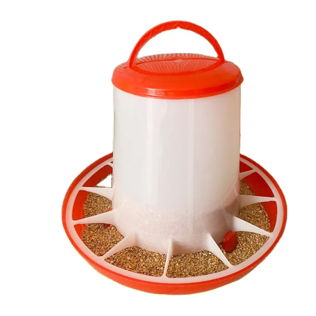 Poultry Farm Feeder and Drinker PlasticFeeder 1L-18L Plastic Chicken Drinker
