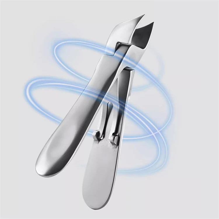 WELLFLYER NC-542 S4 Stainless steel opening nail knife anti -fly splashing armor dwellings Crowded toenail scissors