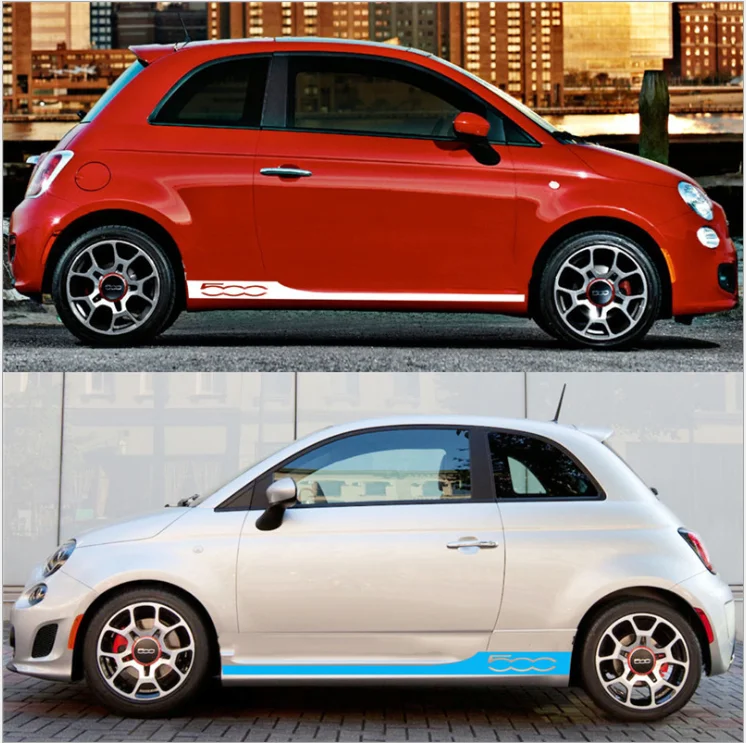 Apply to Fiat 500 car stickers car stickers decorative decorative decorative stickers can be customized