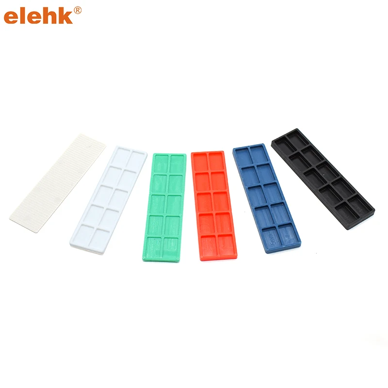 Elehk high quality plastic packers shims for windows flat glazing packers plastic window packers