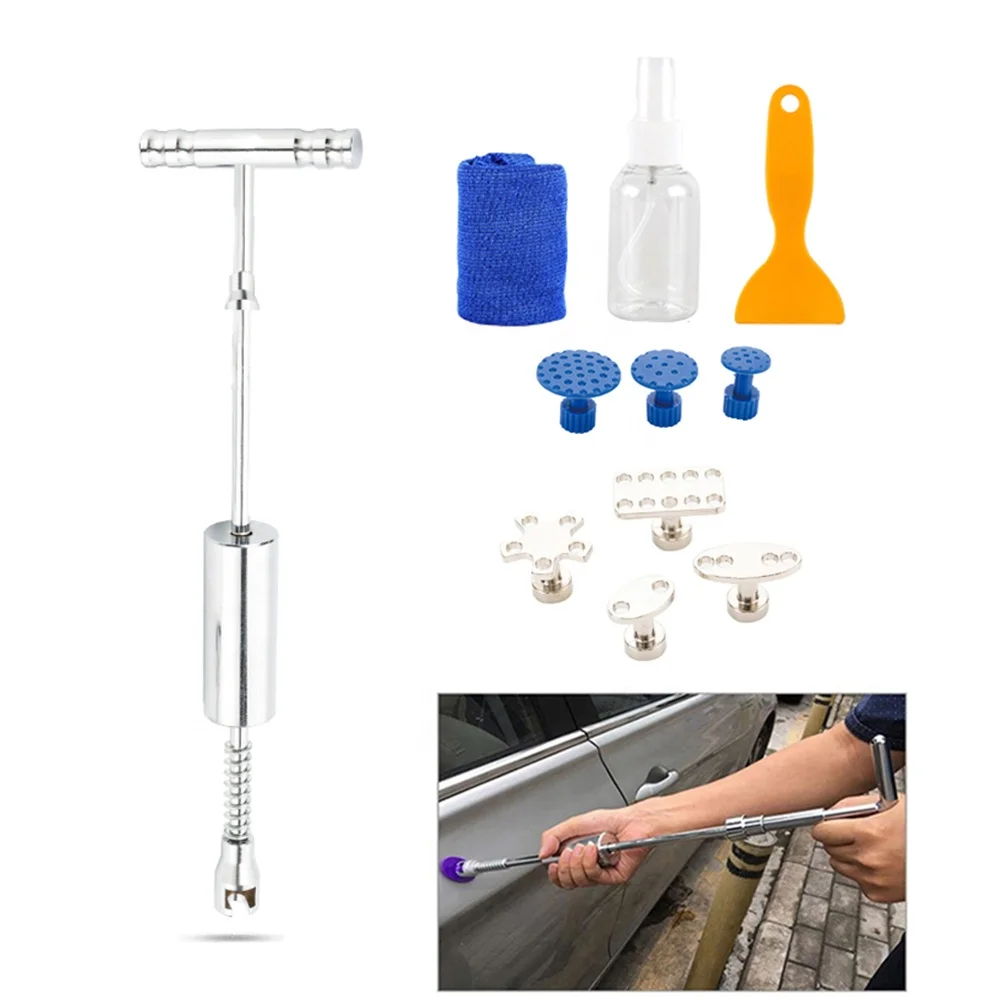 
Wholesale car sheet metal depression repair tool set Car body dent puller traceless repair kit 
