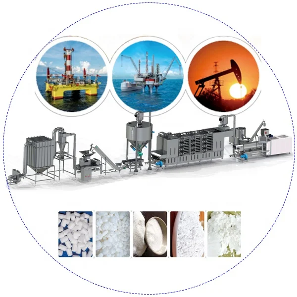modified starch production line making extruder corn starch raw materials process