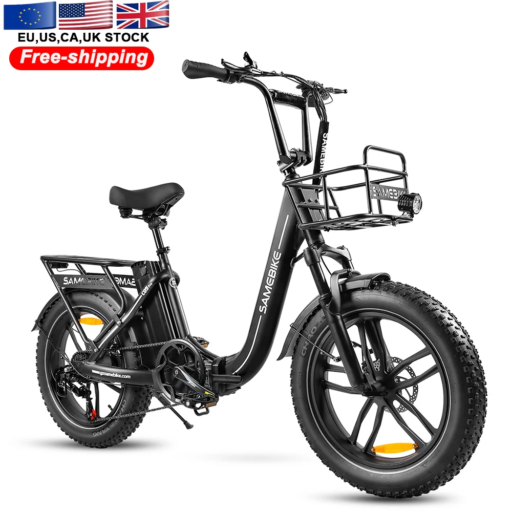 Overseas Warranty RTS SAMEBIKE 20 Inch high speed motor electrical long range mtb electric bike electric bicycle dropship