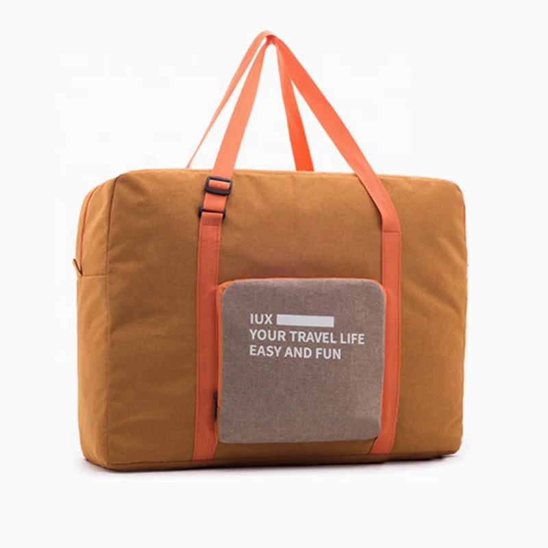 Custom Foldable Waterproof Large Capacity Tote Carry On Luggage Packing Cubes Bags Travel Duffel Bag