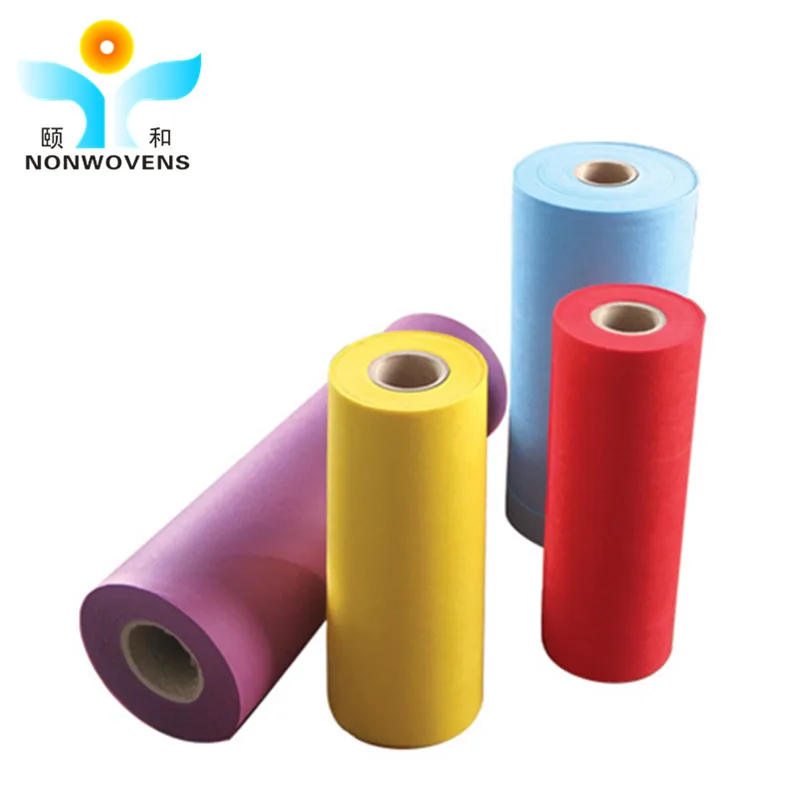 Sanitary Polyethylene Spunbond Antibacterial Non Woven Fabric Customized Size Nonwoven 100 Polypropylene Lace Fabric Use