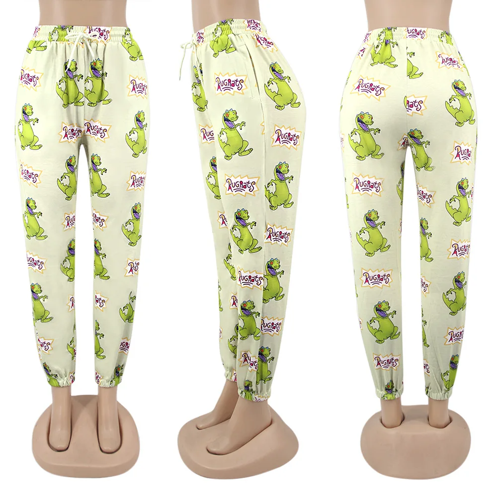 2022 Outdoor Cargo Yoga Pant Plus Size Women Trouser Lady Fashion Casual Print Trouser Sport Track Pant Sexy Stacked Sweat Pants