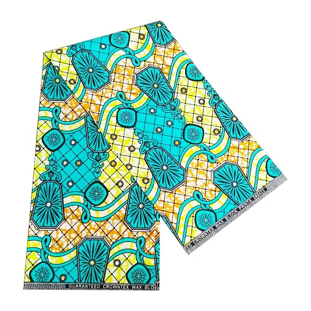 cheaper price 100% polyester African print fabric african loincloth 6y per piece