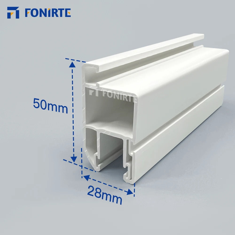 Hot Sales 108mm Series Excellent Upvc Window Plastic Profile Extrusion Casement Door Window Accessories Top-Selling Upvc Profile