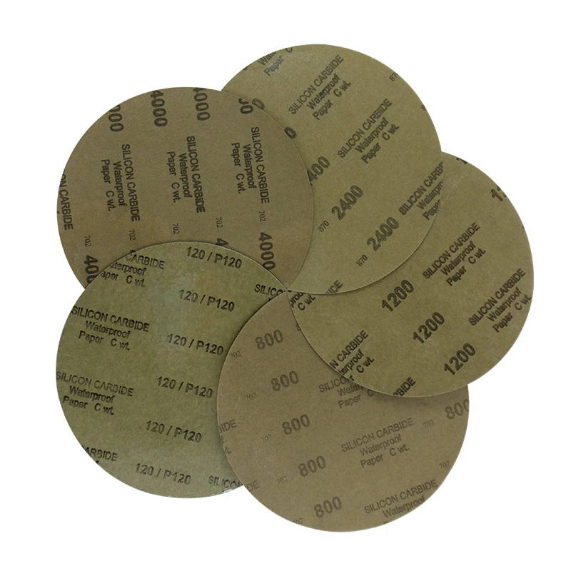 Metallographic grinding and polishing round sandpaper 8/10/12 inches