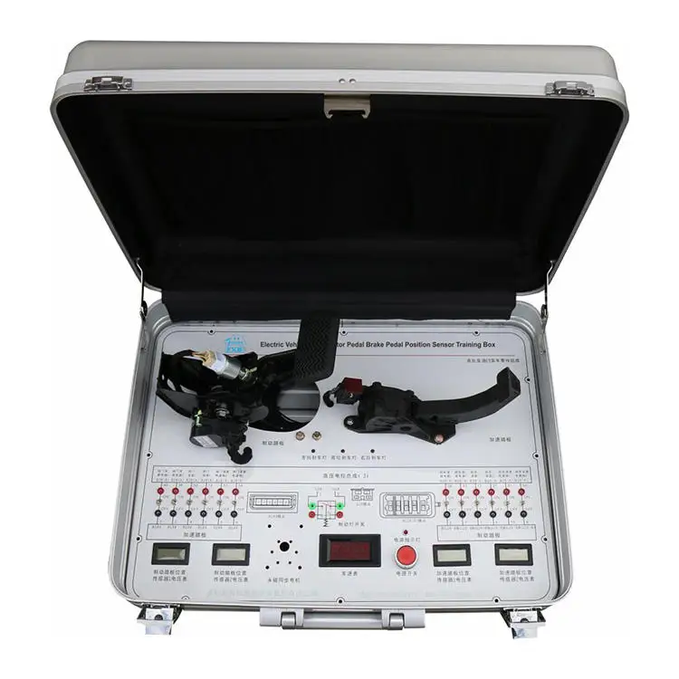 Electric Vehicle Accelerator Pedal Brake Pedal Position Sensor Training Box driving teaching equipment