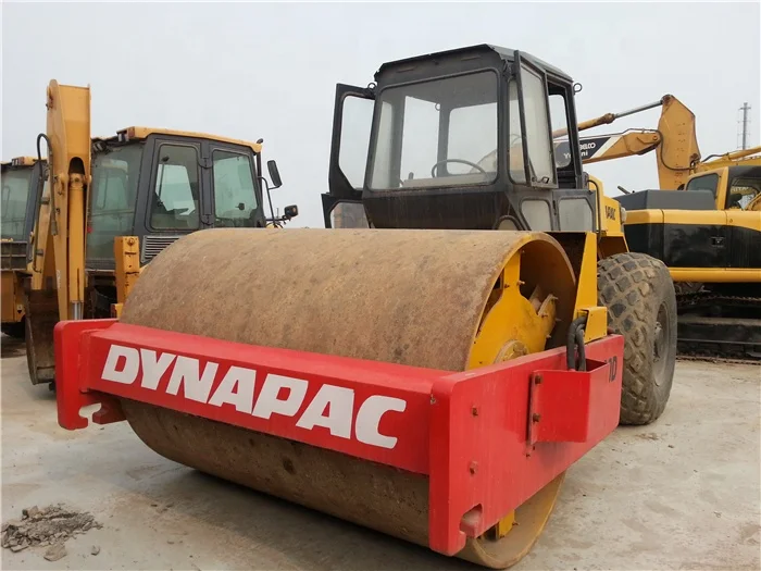 Оригинальный 14 тонн б/у atlas copco CA30D Вибрационный каток с овечка