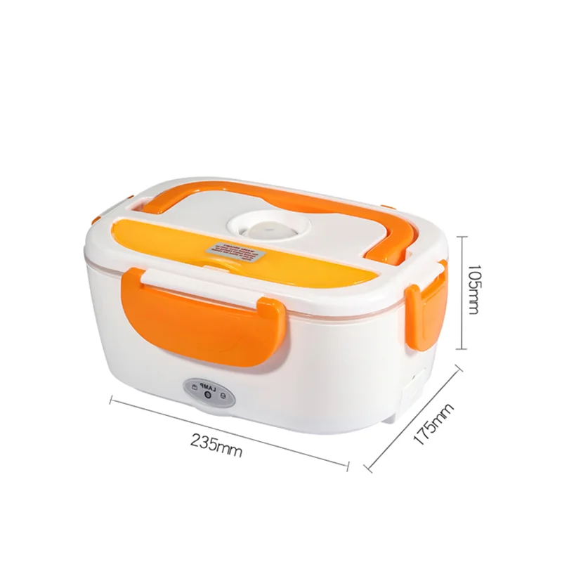 Custom electric lunch box food heater multi-function electric lunch box plastic/ stainless steel
