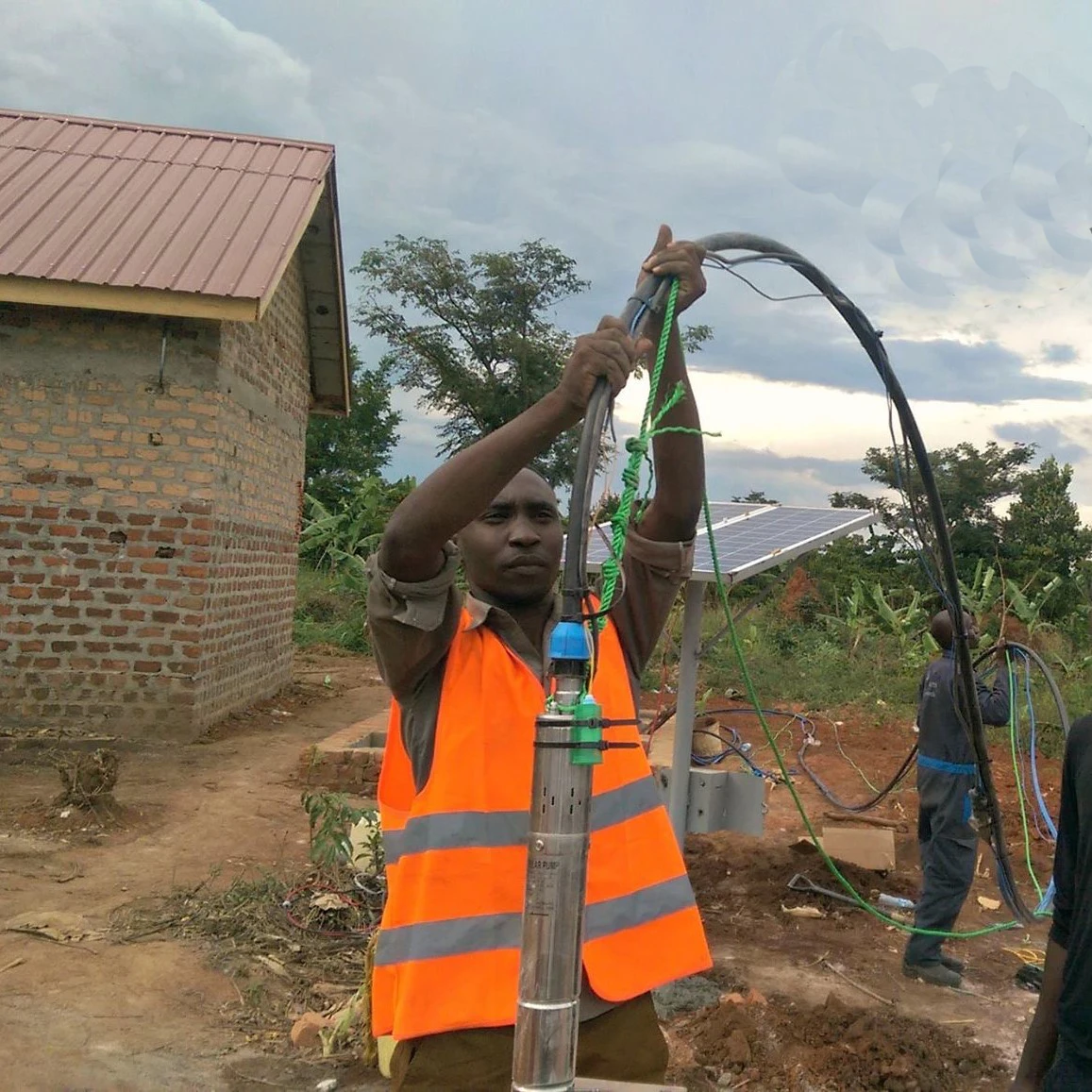 Jilu 3in submersible dc well pump solar water pump for livestock drinking, agricultural irrigation