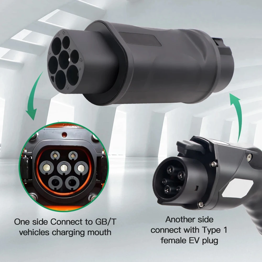 High Quality Portable New Type2 EV Car Charger Adapter for Tesla IEC 62196 Type2 Adaptor Accept Customize Connector