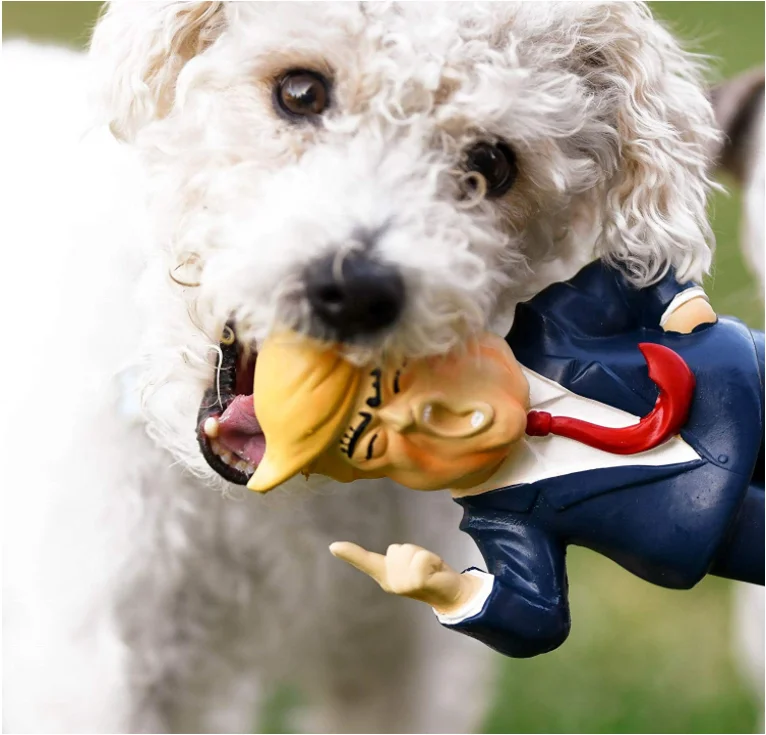 2025 Hot Selling Pet Products Funny Stuffed Soft Rubber Latex  Squeaky Interactive Dog Chew Pet Toy