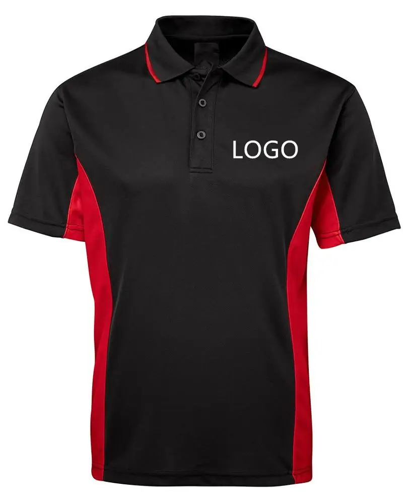High Quality pattern polo wholesale custom your own logo 100% polyester quick drying men polo shirt