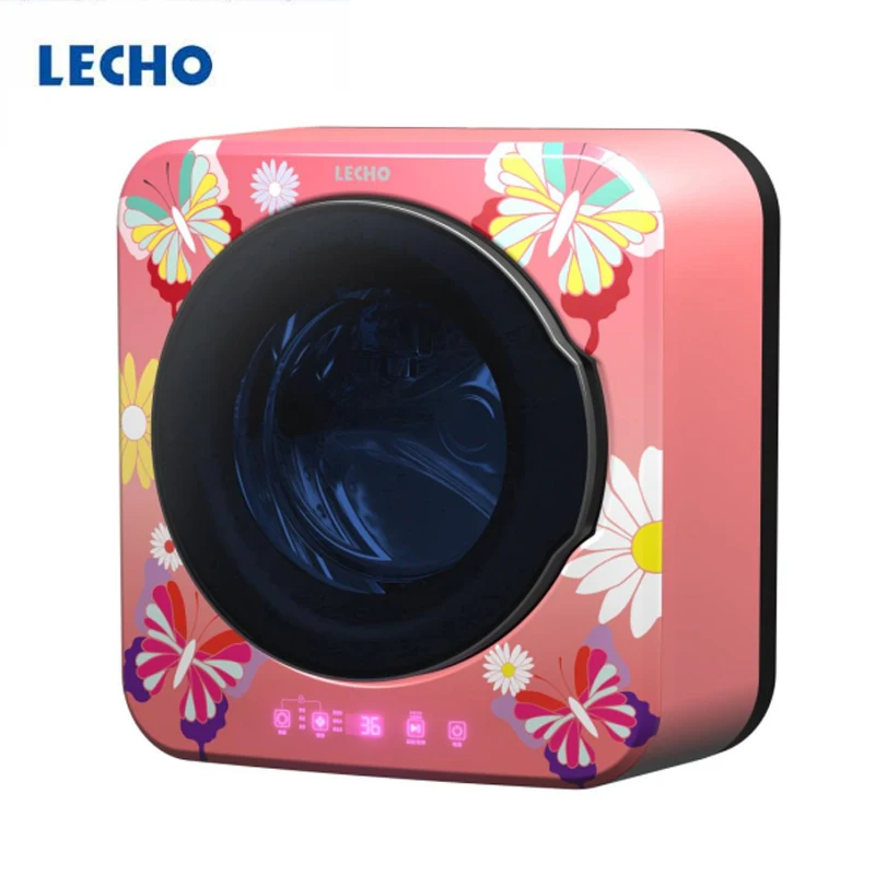 China LECHO factory price convenient mini wall front loading washing machine