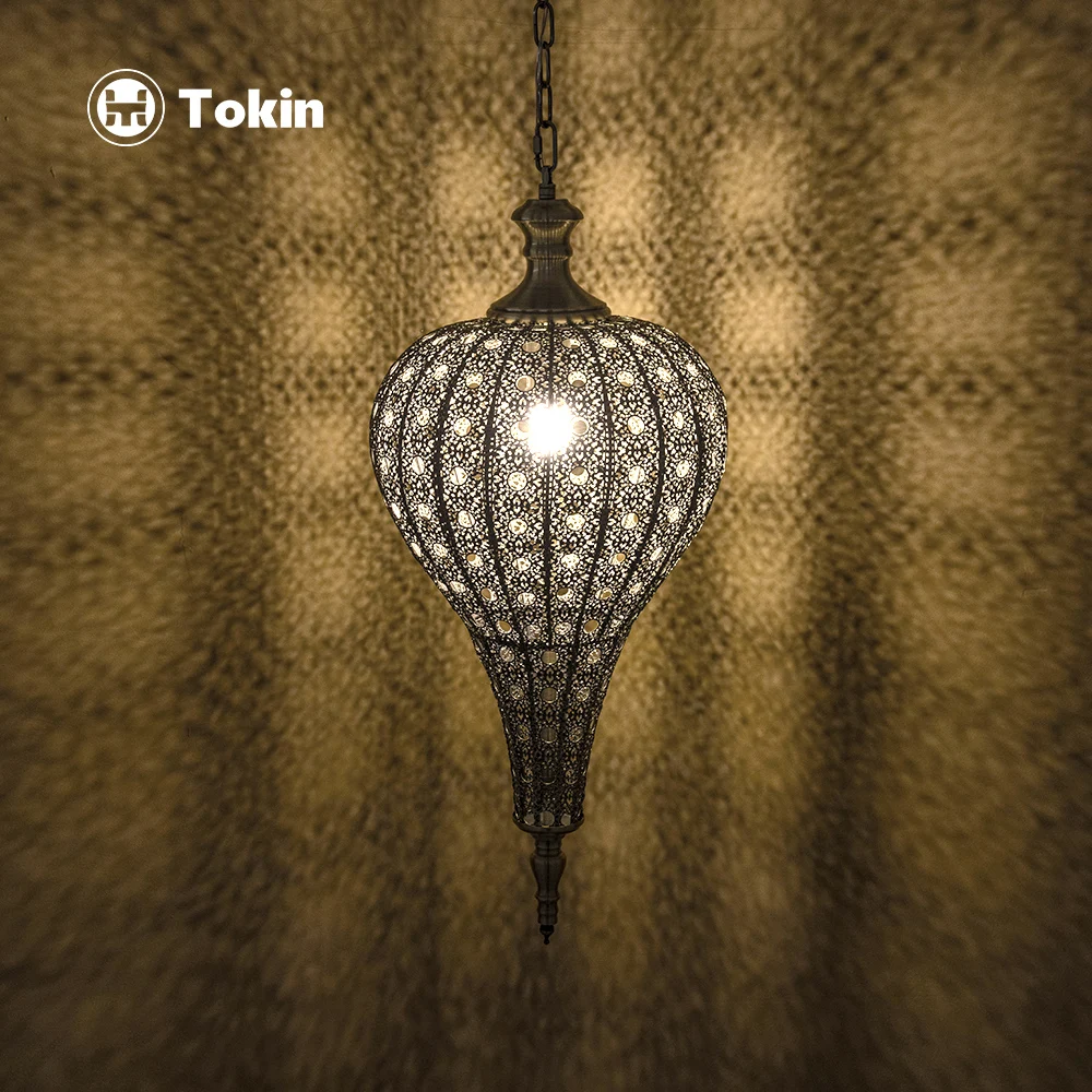 Moroccan hollow carved wall lamp retro exotic villa special restaurant hotel B&B bar decorative chandelier