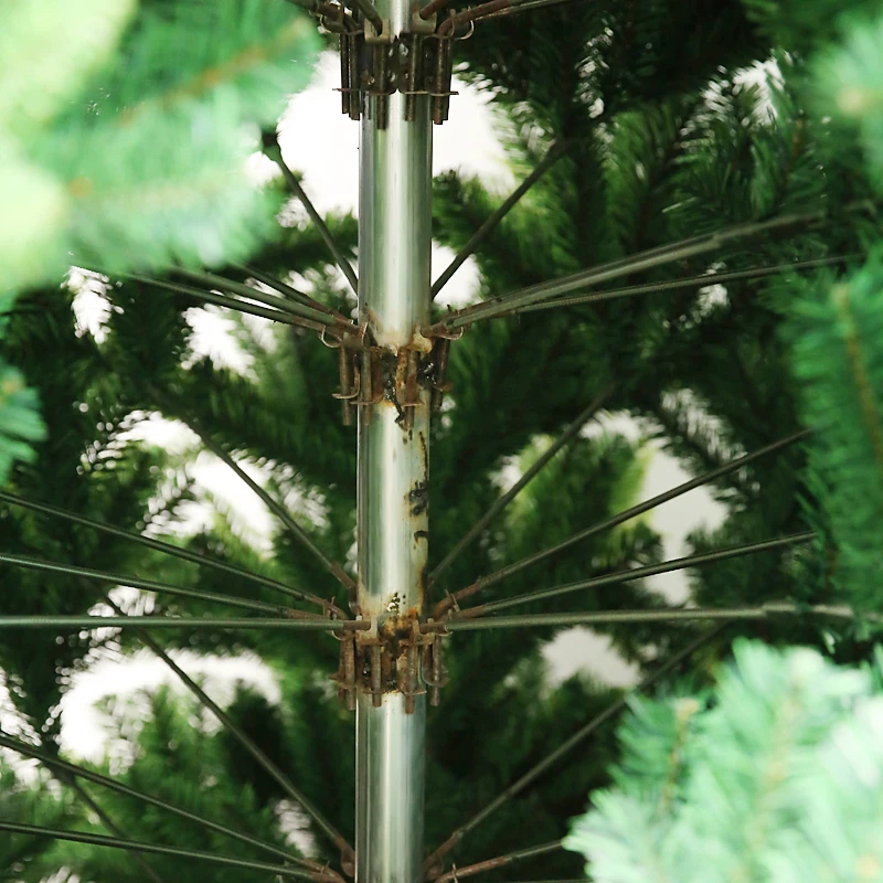 Оптовая продажа; Высокое качество; 10FT 20FT 30FT 40FT для 50FT гигантский открытый украшения PVC PE смешанный искусственная Рождественская елка Oval