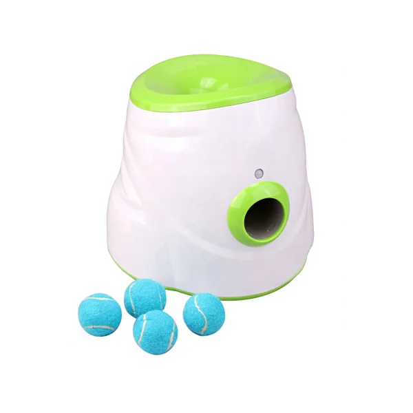 CE/FCC/ROHS Smart pet ball launcher interactive dog ball thrower