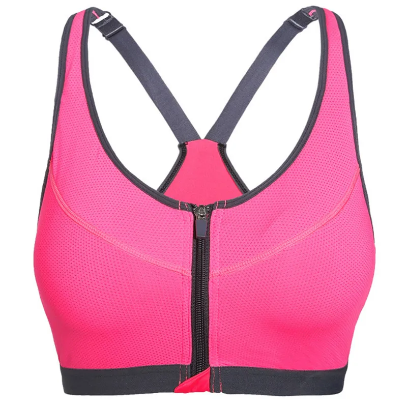 High-strength Woman Professional Shockproof Yoga Without Steel Ring Running Sports Bra