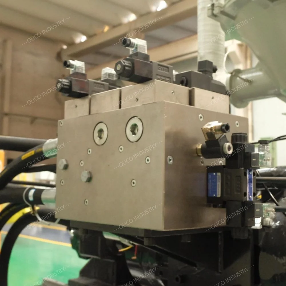 OUCO 130T Save Electricity And Materials Hydraulic Servo Living Room Plastic Flower Pots Plastic Injection Molding Machine