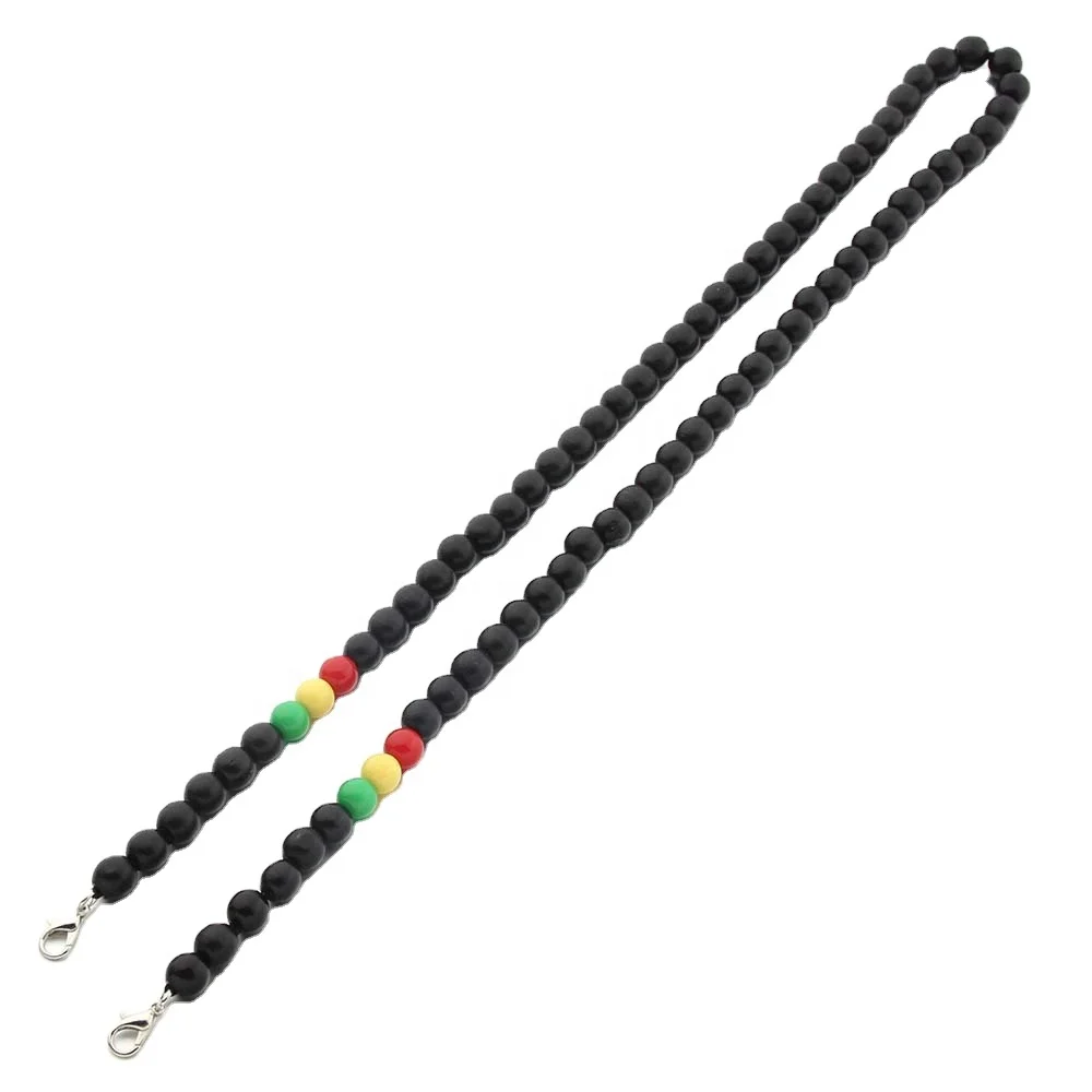 Moyamiya handmade custom wooden beaded multi styles glasses holder accessories unisex