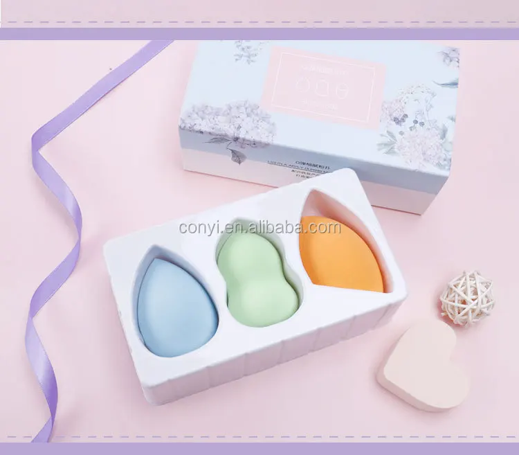 Safe material latex free make up blender sponge	make up